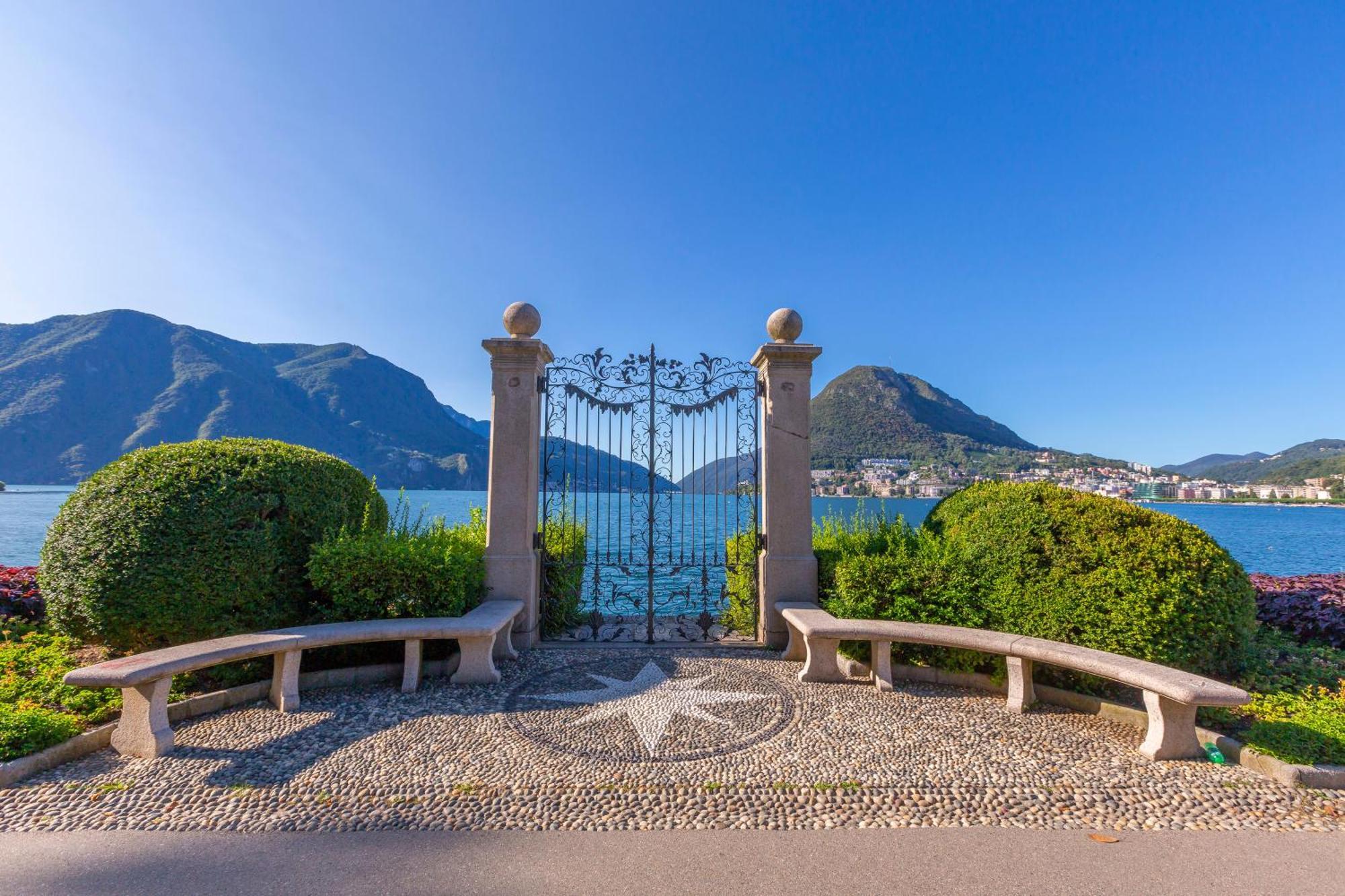 Residence Palace - Happy Rentals Lugano Buitenkant foto